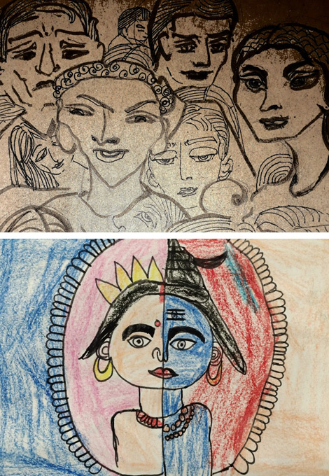 Creative visual representing the artistic vision of The Atelier Magazine